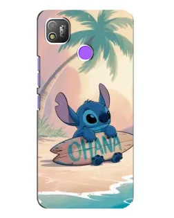 Чехол для TECNO POP 4 с картинкой «Стич на серфе» Чехол для TECNO POP 4 с картинкой «Стич на серфе»