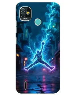 Чехол для TECNO Pop 5 (BD2p) с картинкой «Jordan Gold Jumpman» Чехол для TECNO Pop 5 (BD2p) с картинкой «Jordan Gold Jumpman»