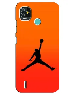 Чехол для TECNO Pop 5 (BD2p) с картинкой «Jordan Sunset» Чехол для TECNO Pop 5 (BD2p) с картинкой «Jordan Sunset»