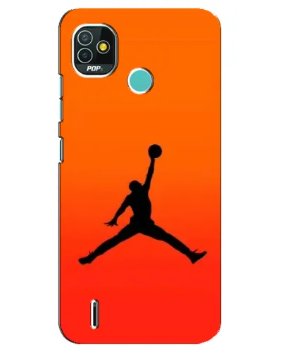 Чехол для TECNO Pop 5 (BD2p) с картинкой «Jordan Sunset»