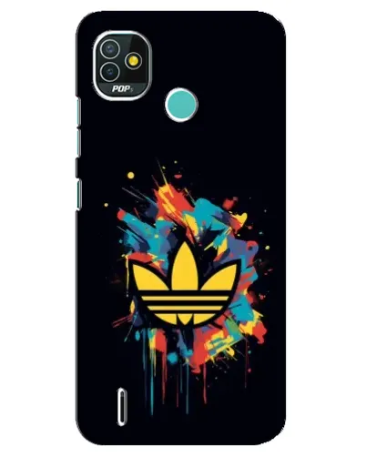 Чехол для TECNO Pop 5 (BD2p) с картинкой «Adidas Splash» Чехол для TECNO Pop 5 (BD2p) с картинкой «Adidas Splash»