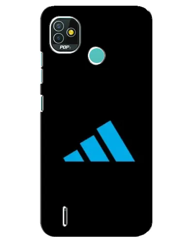 Чехол для TECNO Pop 5 (BD2p) с картинкой «Adidas Cyan Logo» Чехол для TECNO Pop 5 (BD2p) с картинкой «Adidas Cyan Logo»