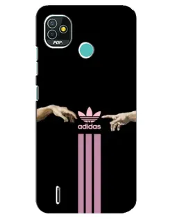 Чехол для TECNO Pop 5 (BD2p) с картинкой «Adidas Hands» Чехол для TECNO Pop 5 (BD2p) с картинкой «Adidas Hands»