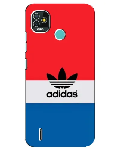 Чехол для TECNO Pop 5 (BD2p) с картинкой «Ретро блоки Adidas» Чехол для TECNO Pop 5 (BD2p) с картинкой «Ретро блоки Adidas»
