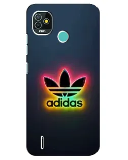 Чехол для TECNO Pop 5 (BD2p) с картинкой «Неоновый Adidas» Чехол для TECNO Pop 5 (BD2p) с картинкой «Неоновый Adidas»