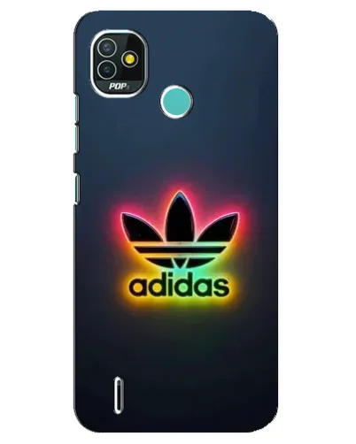 Чехол для TECNO Pop 5 (BD2p) с картинкой «Неоновый Adidas» Чехол для TECNO Pop 5 (BD2p) с картинкой «Неоновый Adidas»
