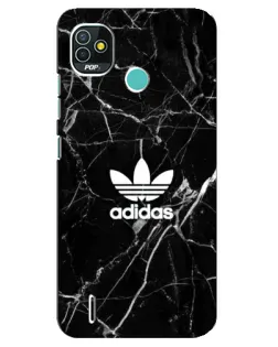 Чехол для TECNO Pop 5 (BD2p) с картинкой «Белый мрамор Adidas» Чехол для TECNO Pop 5 (BD2p) с картинкой «Белый мрамор Adidas»