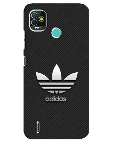 Чехол для TECNO Pop 5 (BD2p) с картинкой «Adidas Карбоновая текстура» Чехол для TECNO Pop 5 (BD2p) с картинкой «Adidas Карбоновая текстура»