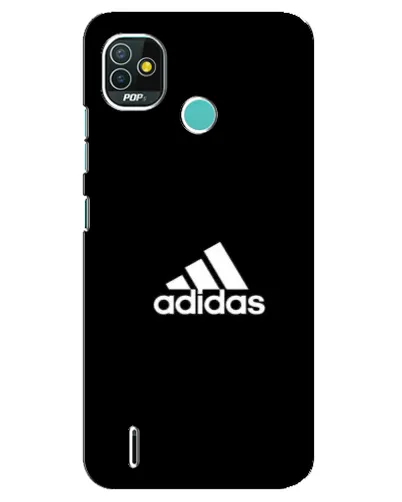 Чехол для TECNO Pop 5 (BD2p) с картинкой «Черная классика Adidas» Чехол для TECNO Pop 5 (BD2p) с картинкой «Черная классика Adidas»