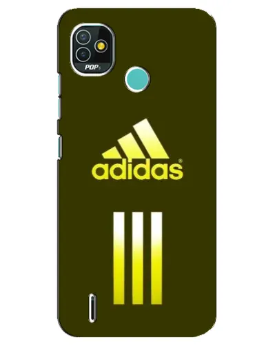 Чехол для TECNO Pop 5 (BD2p) с картинкой «Оливковый градиент Adidas» Чехол для TECNO Pop 5 (BD2p) с картинкой «Оливковый градиент Adidas»