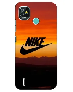 Чехол для TECNO Pop 5 (BD2p) с картинкой «Nike — вечерний горизонт» Чехол для TECNO Pop 5 (BD2p) с картинкой «Nike — вечерний горизонт»