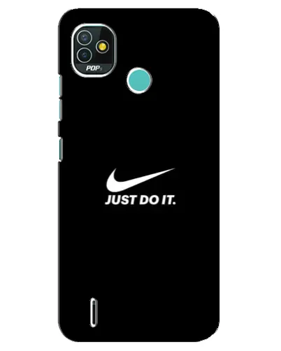 Чехол для TECNO Pop 5 (BD2p) с картинкой «Минимализм от Nike» Чехол для TECNO Pop 5 (BD2p) с картинкой «Минимализм от Nike»