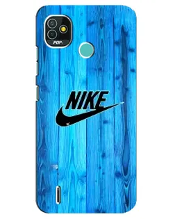 Чехол для TECNO Pop 5 (BD2p) с картинкой «Голубое дерево Nike» Чехол для TECNO Pop 5 (BD2p) с картинкой «Голубое дерево Nike»