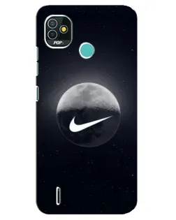 Чехол для TECNO Pop 5 (BD2p) с картинкой «Nike в стиле граффити» Чехол для TECNO Pop 5 (BD2p) с картинкой «Nike в стиле граффити»
