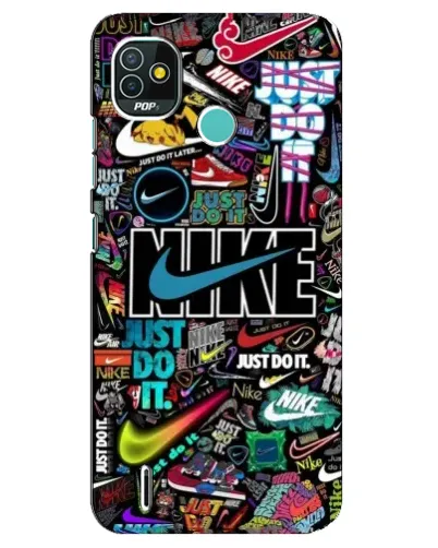 Чехол для TECNO Pop 5 (BD2p) с картинкой «Яркий коллаж Nike» Чехол для TECNO Pop 5 (BD2p) с картинкой «Яркий коллаж Nike»