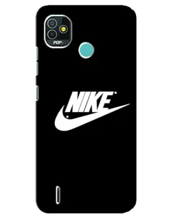 Чехол для TECNO Pop 5 (BD2p) с картинкой «Мазки краски Nike» Чехол для TECNO Pop 5 (BD2p) с картинкой «Мазки краски Nike»