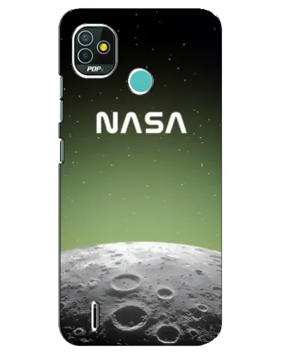 Чехол для TECNO Pop 5 (BD2p) с картинкой «NASA — лунный градиент»