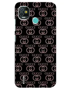 Чохол для TECNO Pop 5 (BD2p) з картинкою «Класична монограма Gucci»