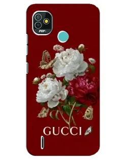 Чохол для TECNO Pop 5 (BD2p) з картинкою «Gucci — сад»