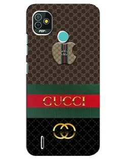 Чохол для TECNO Pop 5 (BD2p) з картинкою «Gucci — брендований десерт»