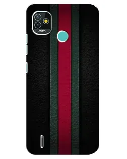 Чохол для TECNO Pop 5 (BD2p) з картинкою «Gucci — неонова лінія»