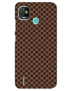 Чохол для TECNO Pop 5 (BD2p) з картинкою «Gucci — шоколадна сітка»