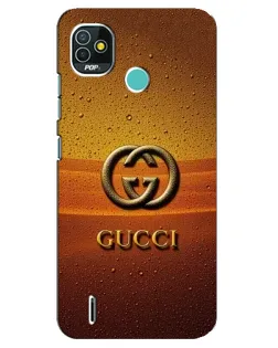 Чохол для TECNO Pop 5 (BD2p) з картинкою «Gucci — сонячний градієнт»