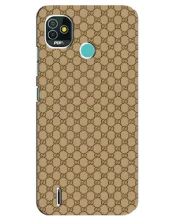 Чохол для TECNO Pop 5 (BD2p) з картинкою «Gucci — класичний беж»