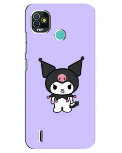 Чехол для TECNO Pop 5 (BD2p) с картинкой «Kuromi — нежный фиолетовый» Чехол для TECNO Pop 5 (BD2p) с картинкой «Kuromi — нежный фиолетовый»