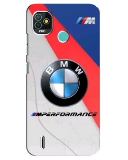 Чохол для TECNO Pop 5 (BD2p) з картинкою «BMW Performance стиль»