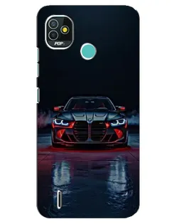 Чехол для TECNO Pop 5 (BD2p) с картинкой «BMW на мокрой дороге» Чехол для TECNO Pop 5 (BD2p) с картинкой «BMW на мокрой дороге»
