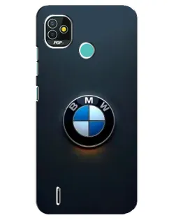 Чехол для TECNO Pop 5 (BD2p) с картинкой «Логотип BMW — минимализм» Чехол для TECNO Pop 5 (BD2p) с картинкой «Логотип BMW — минимализм»