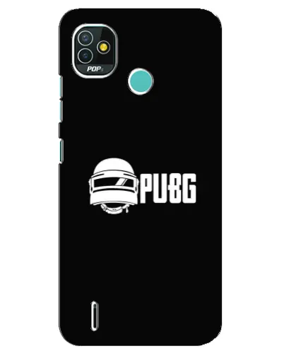 Чехол для TECNO Pop 5 (BD2p) с картинкой «PUBG — классический лого» Чехол для TECNO Pop 5 (BD2p) с картинкой «PUBG — классический лого»