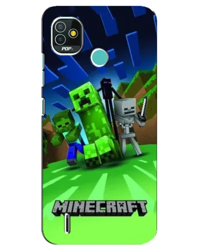 Чехол для TECNO Pop 5 (BD2p) с картинкой «Команда героев игры»