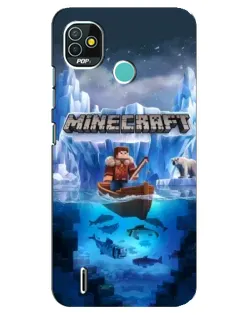 Чохол для TECNO Pop 5 (BD2p) з картинкою «Minecraft льодянийсвіт» Чохол для TECNO Pop 5 (BD2p) з картинкою «Minecraft льодянийсвіт»