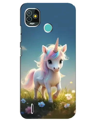 Чехол для TECNO Pop 5 (BD2p) с картинкой «Единорог на поляне» Чехол для TECNO Pop 5 (BD2p) с картинкой «Единорог на поляне»