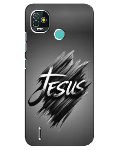 Чехол для TECNO Pop 5 (BD2p) с картинкой «Надпись Jesus Graffiti» Чехол для TECNO Pop 5 (BD2p) с картинкой «Надпись Jesus Graffiti»