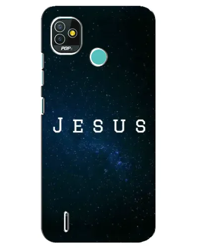 Чехол для TECNO Pop 5 (BD2p) с картинкой «Звездное небо Jesus» Чехол для TECNO Pop 5 (BD2p) с картинкой «Звездное небо Jesus»