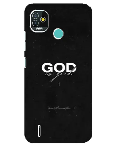 Чехол для TECNO Pop 5 (BD2p) с картинкой «GOD — Бог над всем» Чехол для TECNO Pop 5 (BD2p) с картинкой «GOD — Бог над всем»