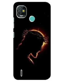 Чехол для TECNO Pop 5 (BD2p) с картинкой «Терновый венец»
