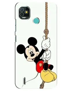 Чохол для TECNO Pop 5 (BD2p) з картинкою «Mickey на канаті» Чохол для TECNO Pop 5 (BD2p) з картинкою «Mickey на канаті»
