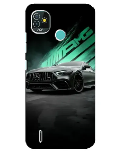 Чехол для TECNO Pop 5 (BD2p) с картинкой «Темный Mercedes AMG» Чехол для TECNO Pop 5 (BD2p) с картинкой «Темный Mercedes AMG»