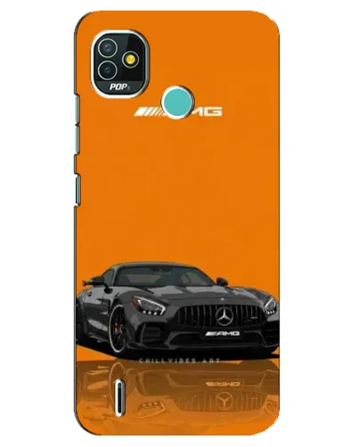 Чехол для TECNO Pop 5 (BD2p) с картинкой «Оранжевый Mercedes AMG» Чехол для TECNO Pop 5 (BD2p) с картинкой «Оранжевый Mercedes AMG»