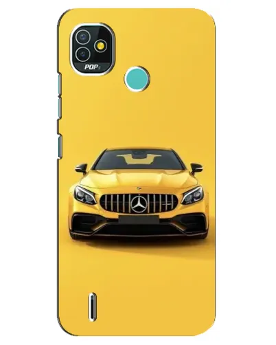 Чехол для TECNO Pop 5 (BD2p) с картинкой «Желтый Mercedes GT» Чехол для TECNO Pop 5 (BD2p) с картинкой «Желтый Mercedes GT»