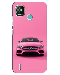 Чехол для TECNO Pop 5 (BD2p) с картинкой «Розовый Mercedes AMG» Чехол для TECNO Pop 5 (BD2p) с картинкой «Розовый Mercedes AMG»