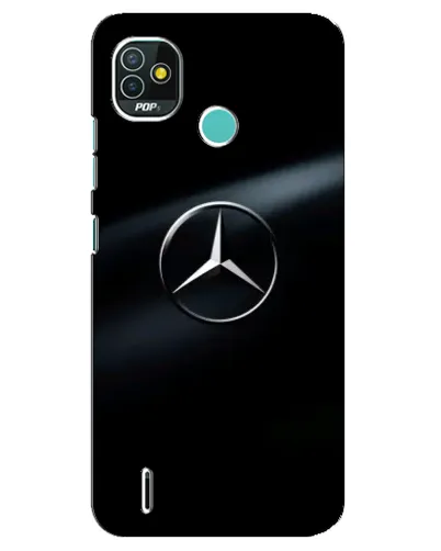 Чехол для TECNO Pop 5 (BD2p) с картинкой «Mercedes на металле» Чехол для TECNO Pop 5 (BD2p) с картинкой «Mercedes на металле»