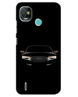 Чохол для TECNO Pop 5 (BD2p) з картинкою «Audi — нічний контур» Чохол для TECNO Pop 5 (BD2p) з картинкою «Audi — нічний контур»