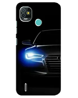 Чохол для TECNO Pop 5 (BD2p) з картинкою «Неоновий погляд Audi» Чохол для TECNO Pop 5 (BD2p) з картинкою «Неоновий погляд Audi»