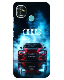 Чохол для TECNO Pop 5 (BD2p) з картинкою «Audi Sport — неон» Чохол для TECNO Pop 5 (BD2p) з картинкою «Audi Sport — неон»