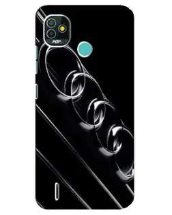 Чохол для TECNO Pop 5 (BD2p) з картинкою «Audi — абстрактні кільця» Чохол для TECNO Pop 5 (BD2p) з картинкою «Audi — абстрактні кільця»